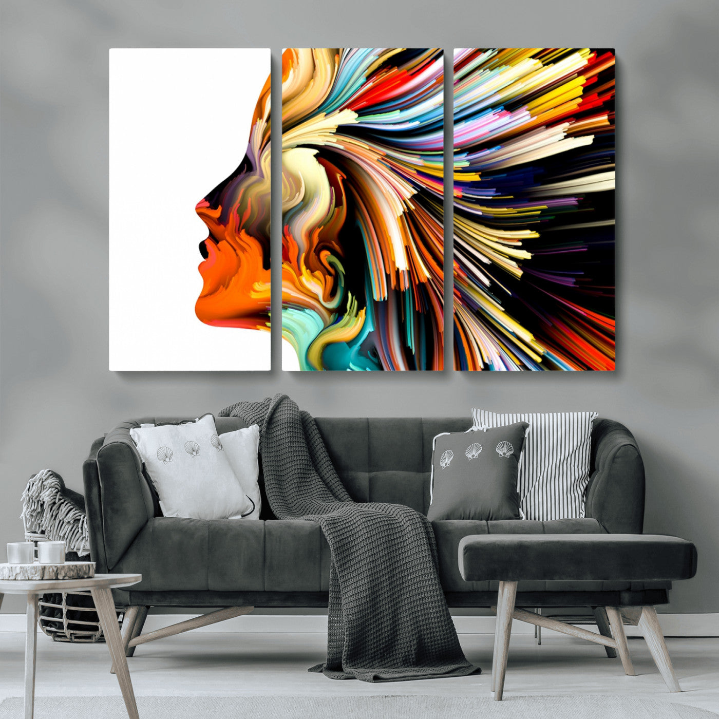 MGV-CV-48X32-3P - Profile Colors Canvas Print