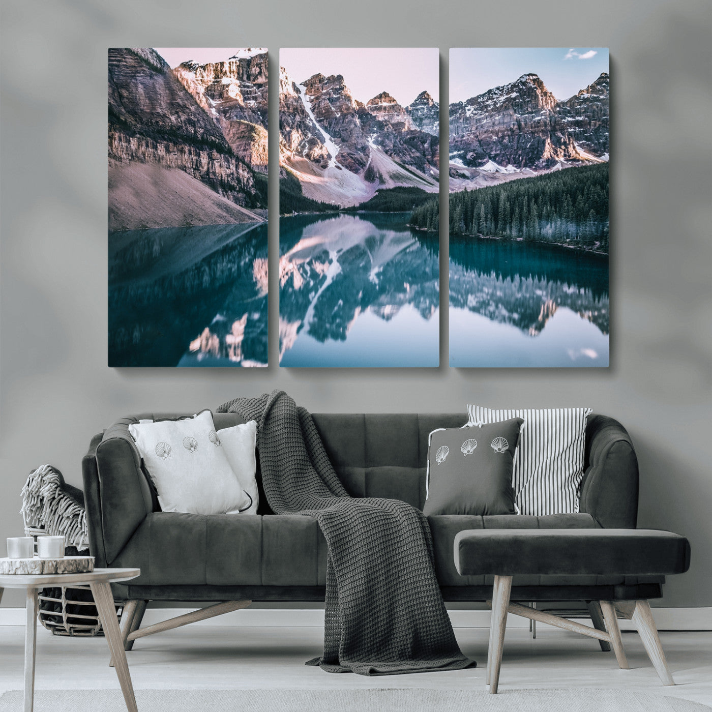 MGV-CV-48X32-3P - Banff Nal Park Wall Art Canvas Print