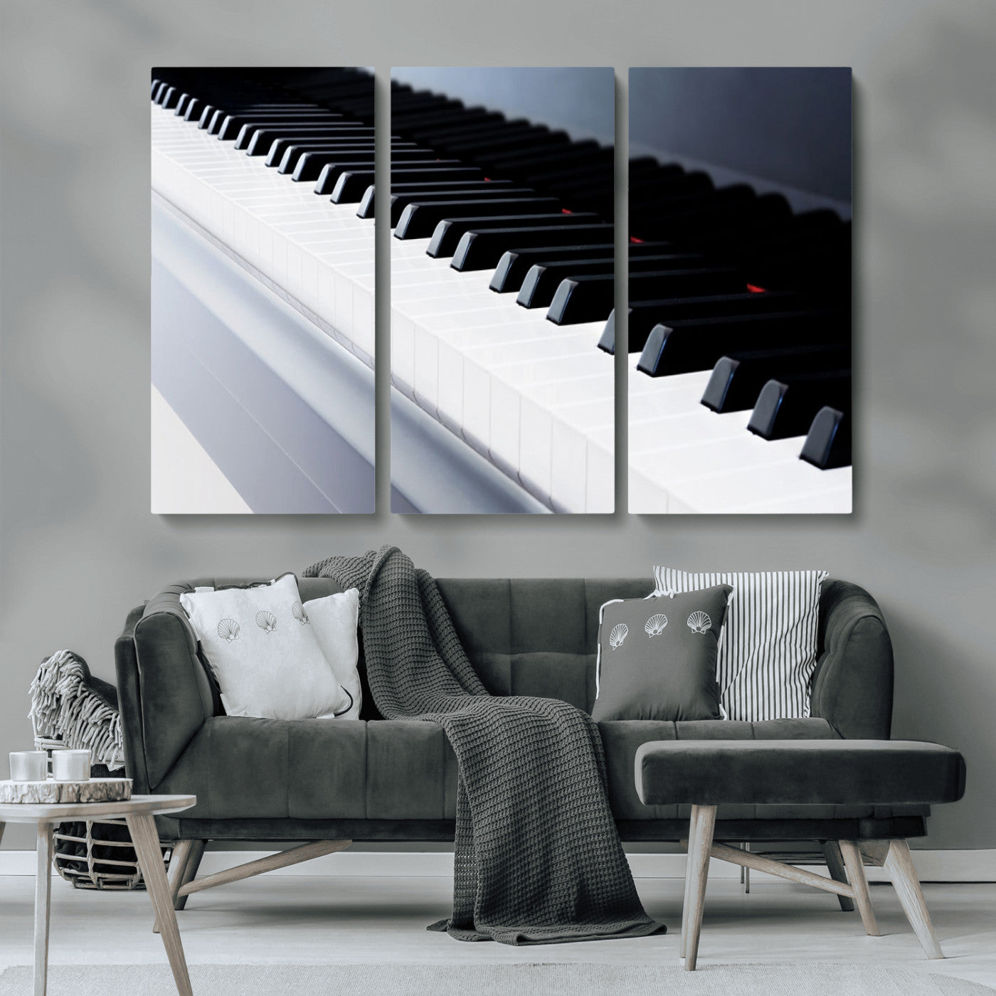 MGV-CV-48X32-3P - Piano Artwork Canvas Wall Art Print