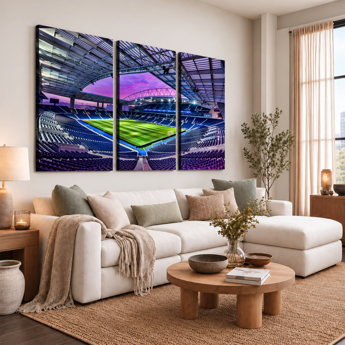10851-MGV-CV-36X24 - FC Porto Soccer Team Print Canvas, Dragon Stadium Wall Art