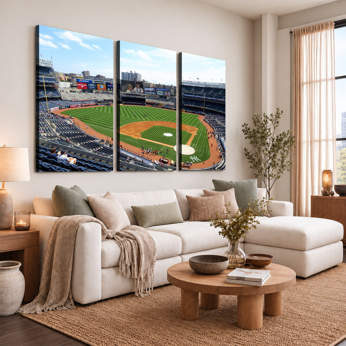 98047-MGV-CV-36X24 - Buffalo Bills Stadium Wall Art, Buffalo Bills Decor, NFL Fan Gift