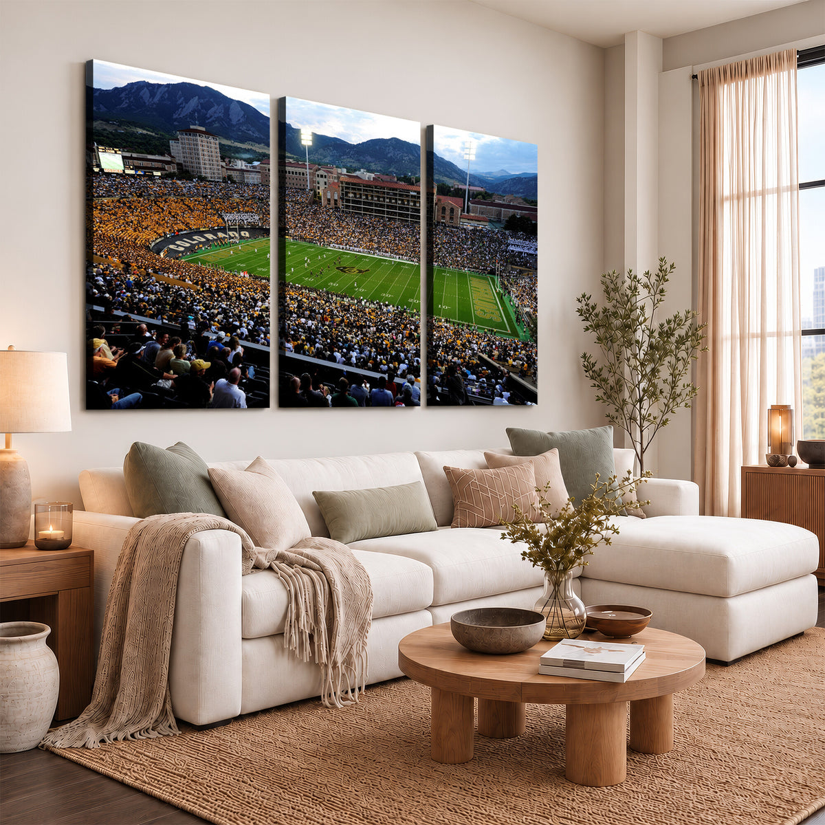 60552-MGV-CV-36X24 - Folsom Field, University of Colorado Buffaloes Football