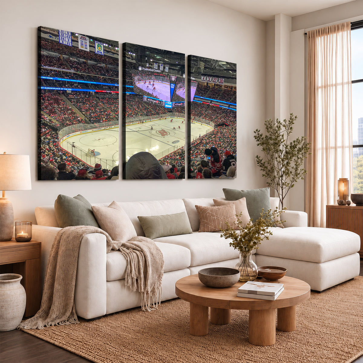 29638-MGV-CV-36X24 - Prudential Center Newark New Jersey Devils Hockey Stadium