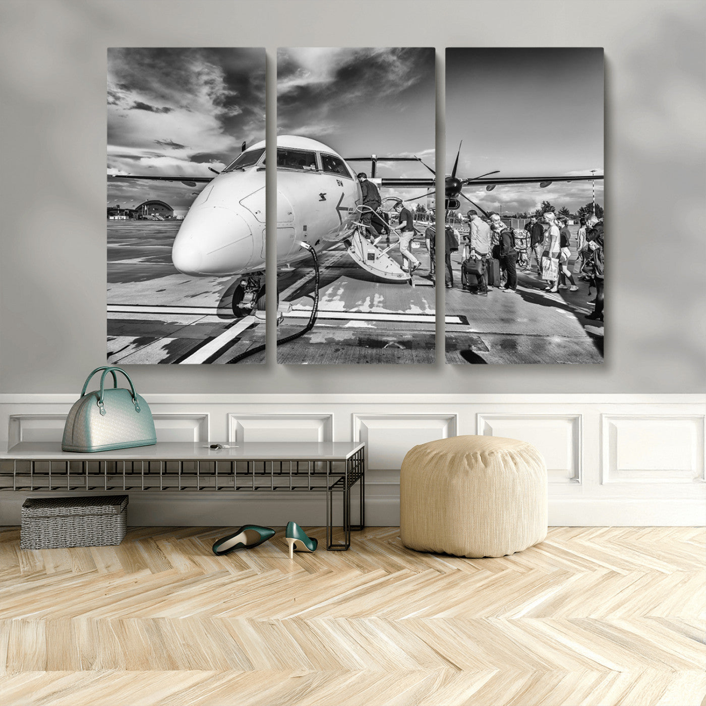 MGV-CV-48X32-3P - Planet Wall Art Canvas Print
