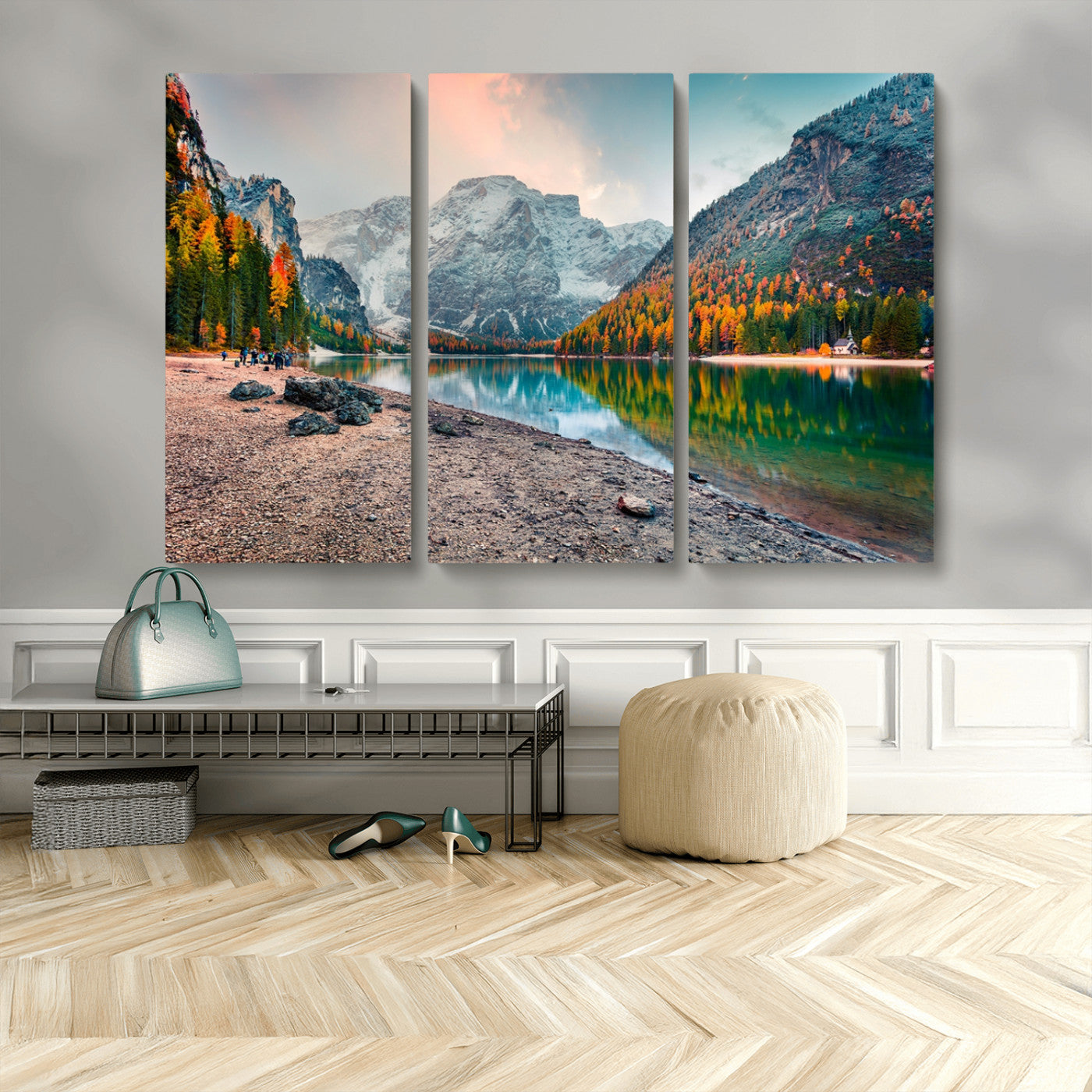 MGV-CV-48X32-3P - Spectacular Autumn Wall Art Canvas Print