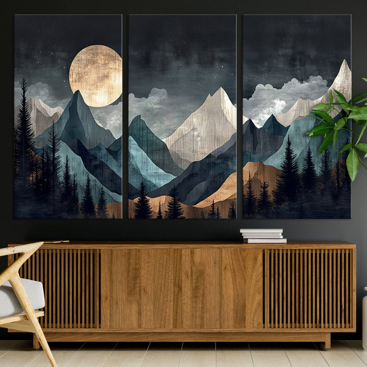 Framed Wall Art Canvas Print