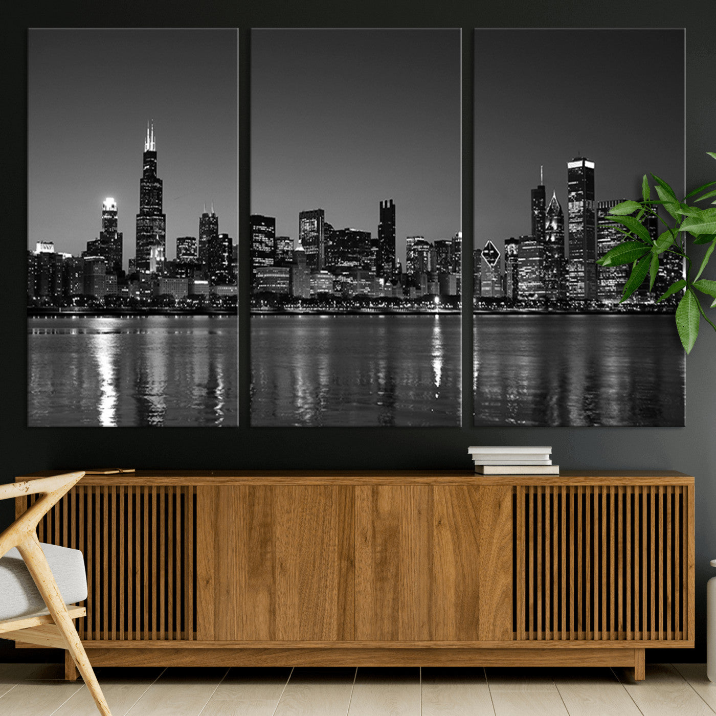 67435-MGV-CV-36X24-Chicago Wall Art Canvas Print