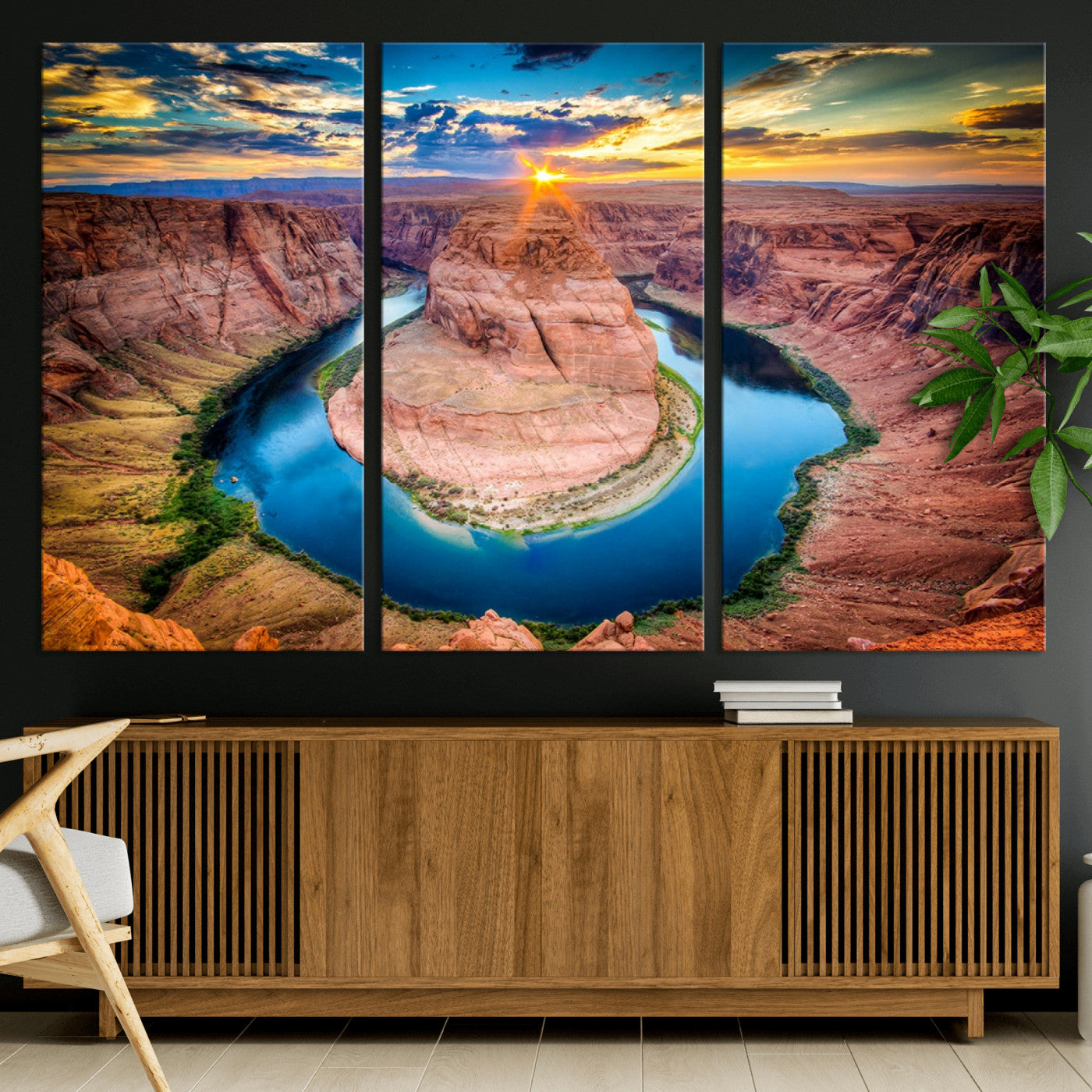 80407-MGV-CV-36X24-Grand Canyon Wall Art Canvas Print