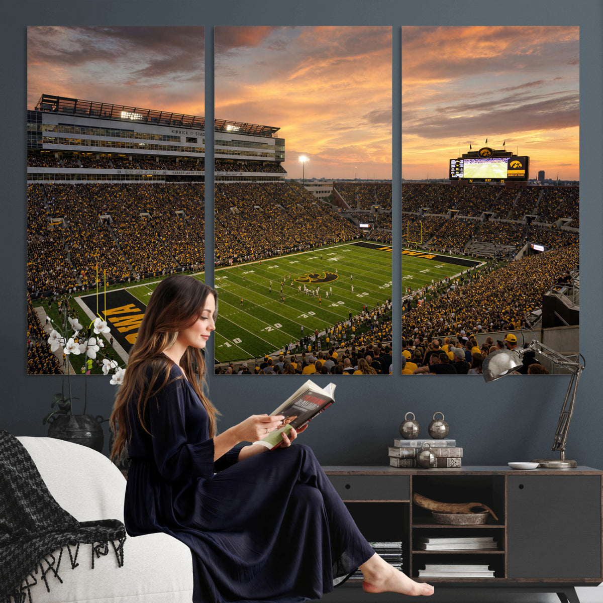 84993181-MGV-CV-36X24 - Stadium Wall Art Canvas Print