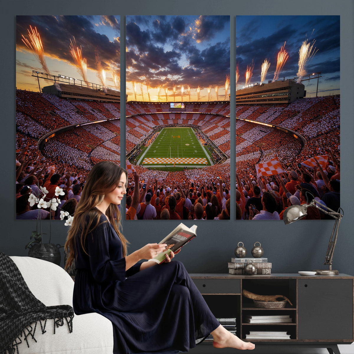 29672818-MGV-CV-36X24 - Stadium Wall Art Canvas Print