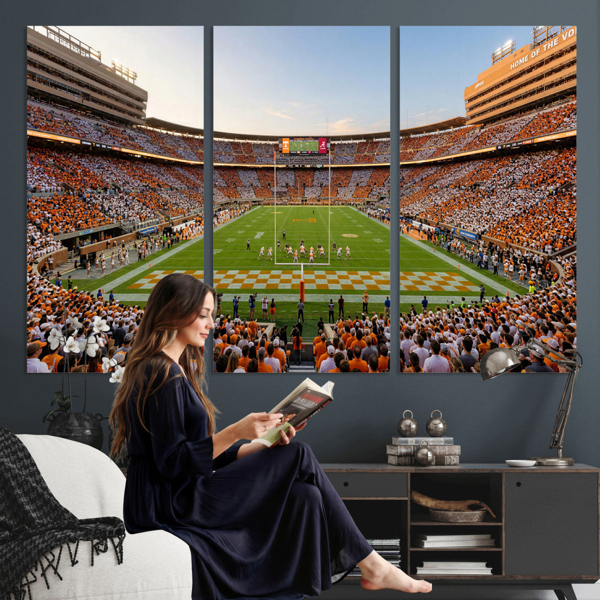 74509135-MGV-CV-36X24 - Stadium Wall Art Canvas Print