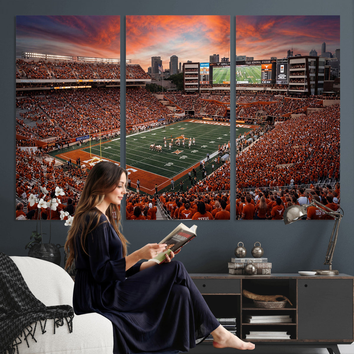 68564193-MGV-CV-36X24 - Stadium Wall Art Canvas Print