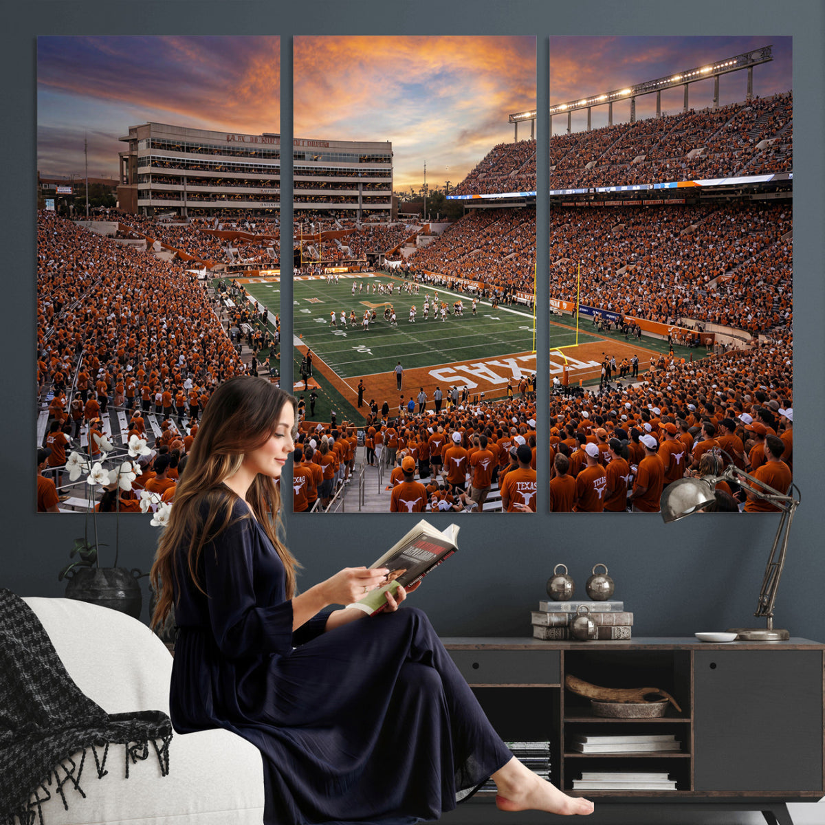 23560699-MGV-CV-36X24 - Stadium Wall Art Canvas Print