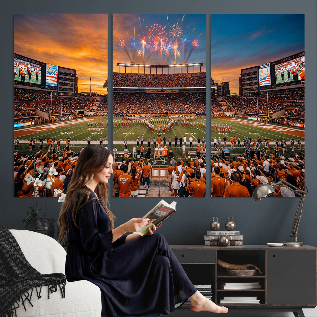 75031291-MGV-CV-36X24 - Stadium Wall Art Canvas Print