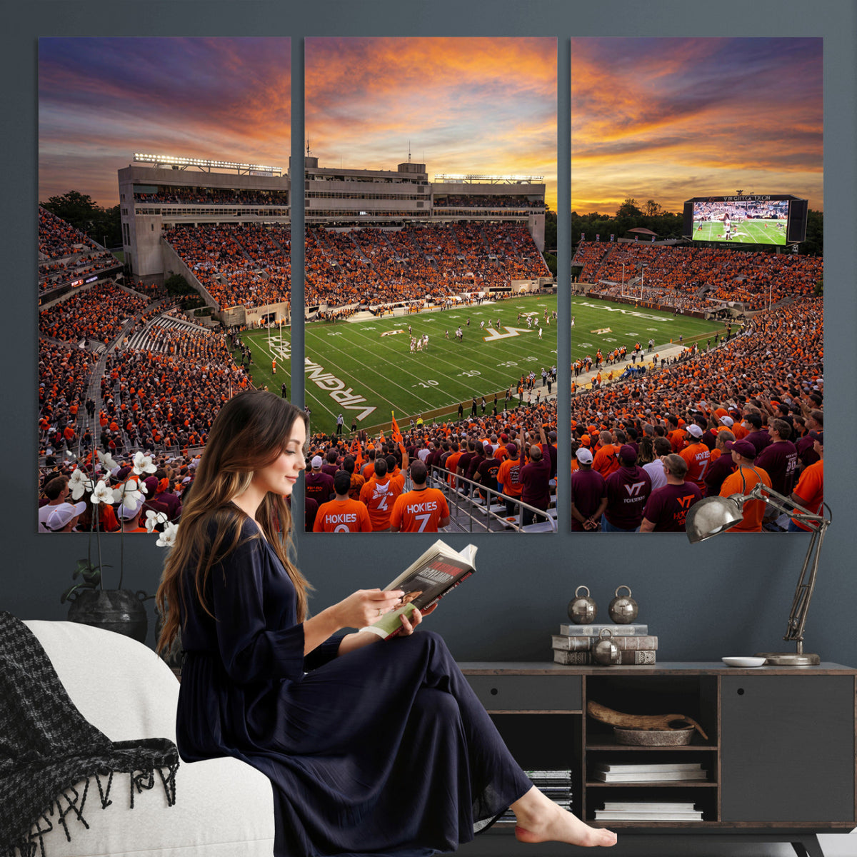 23178259-MGV-CV-36X24 - Stadium Wall Art Canvas Print