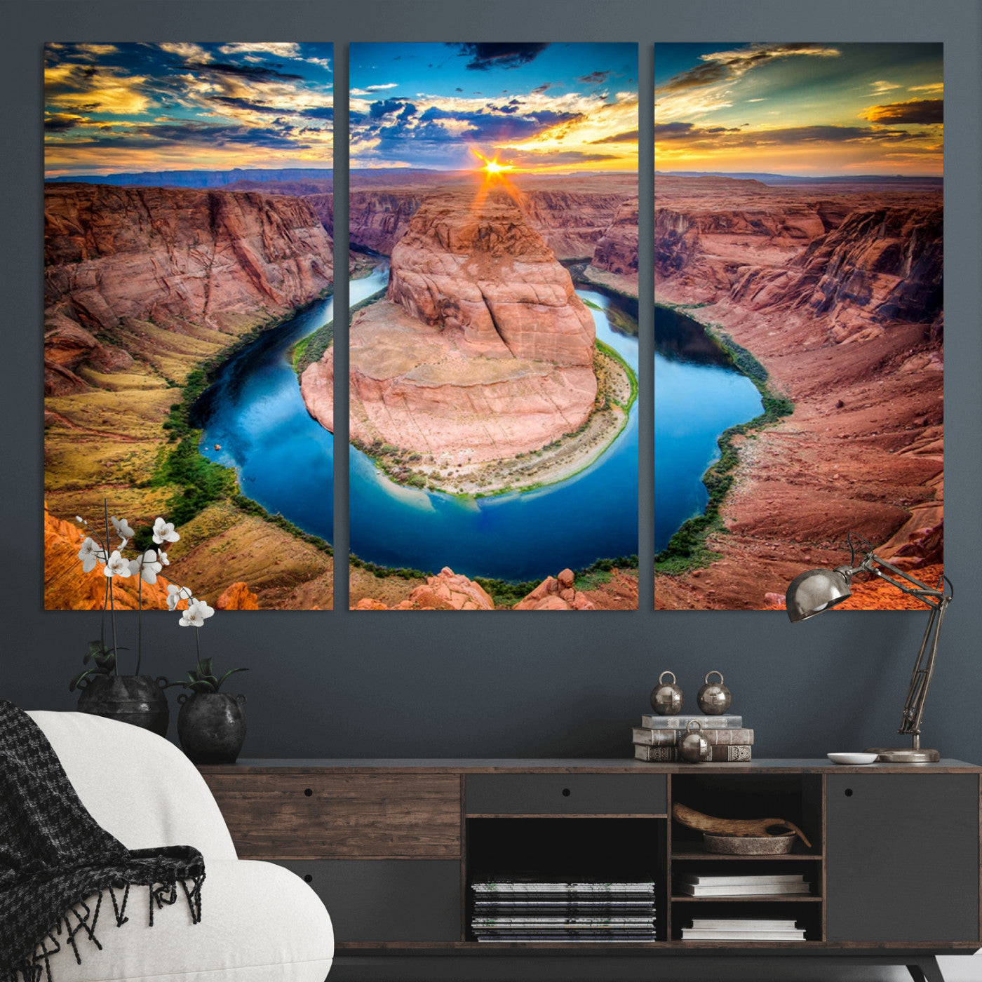 80407-MGV-CV-36X24-Grand Canyon Wall Art Canvas Print