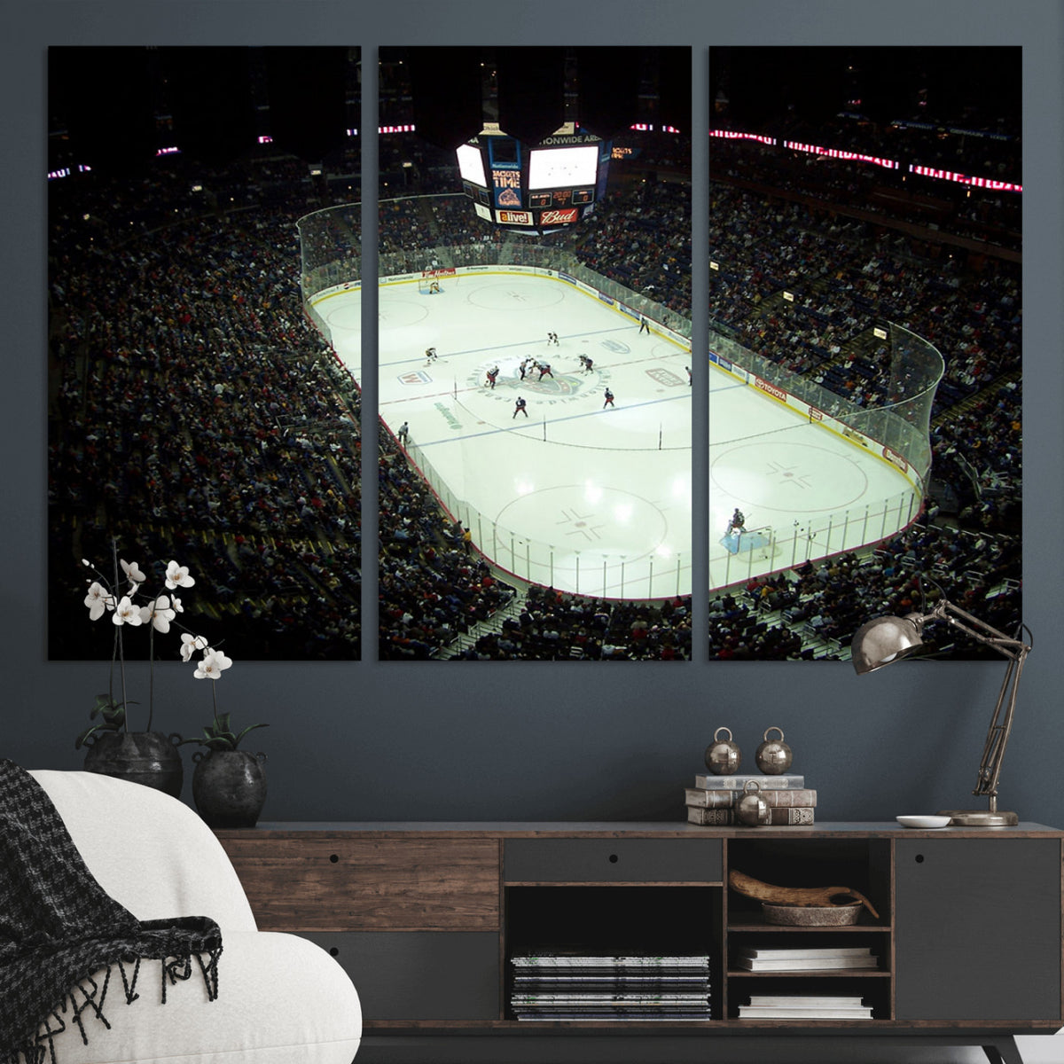 38823-MGV-CV-36X24 - Nationwide Arena Ohio Columbus Blue Jackets Hockey Stadium