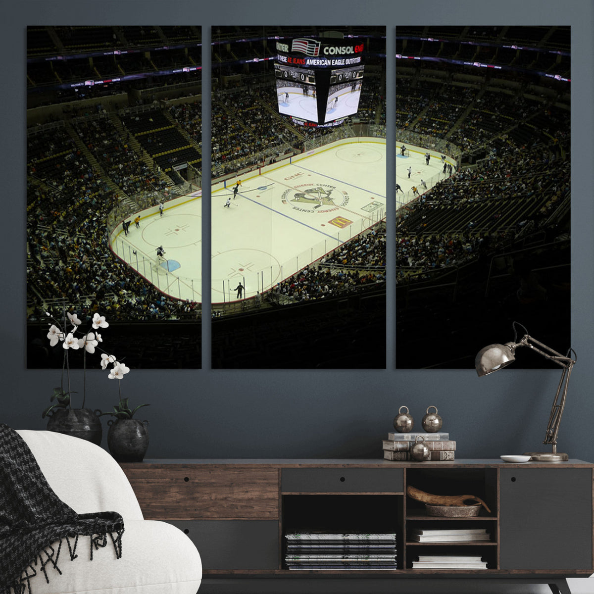 52168-MGV-CV-36X24 - PPG Paints Arena Pennsylvania Pittsburgh Penguins Hockey