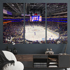 78692-MGV-CV-36X24-UBS Arena Elmont New York Islanders Ice Hockey Wall Art, UBS Arena Elmont Wall Art Canvas Print