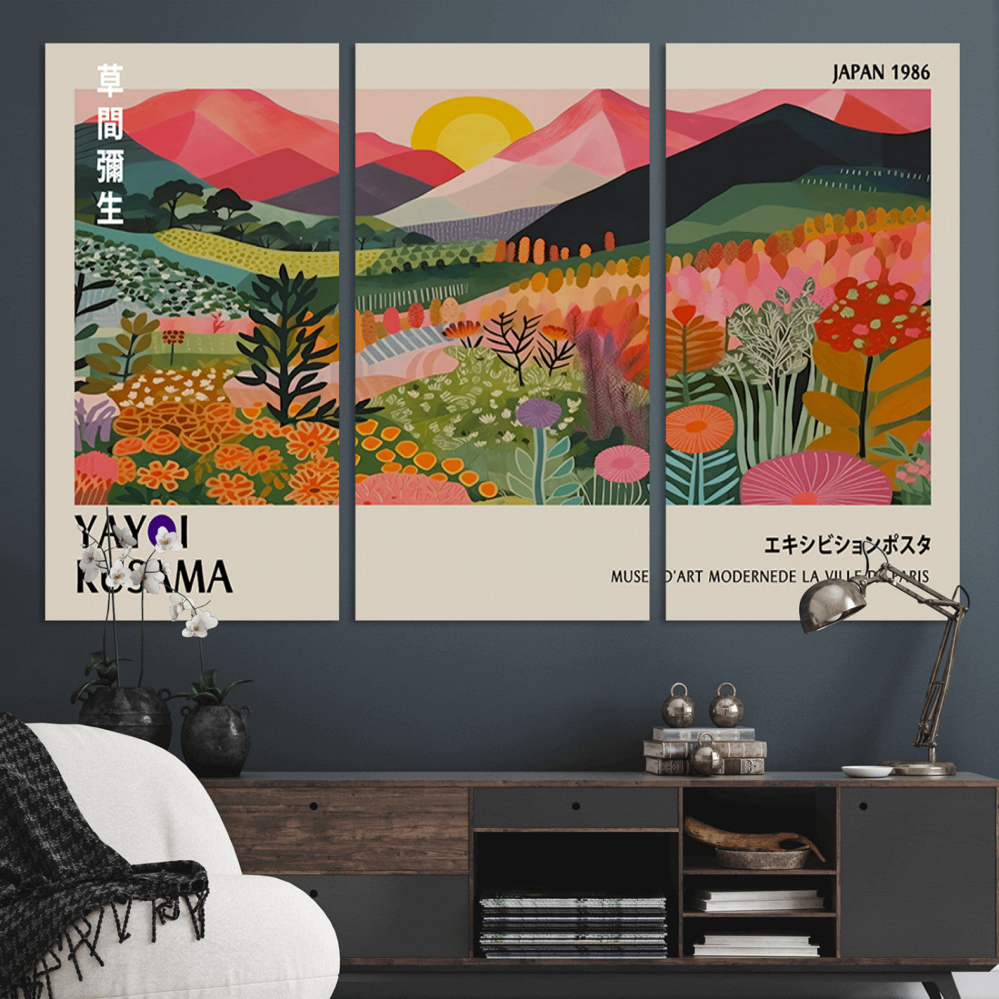 MGV-CV-48X32-3P - Old Barn Wall Art Canvas Print, Framed Rustic Barn Art Picture Print, Moody Farm Perfect Rustic