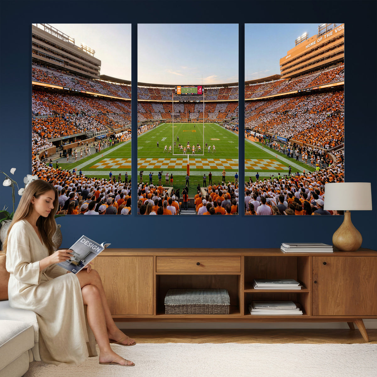 74509135-MGV-CV-36X24 - Stadium Wall Art Canvas Print