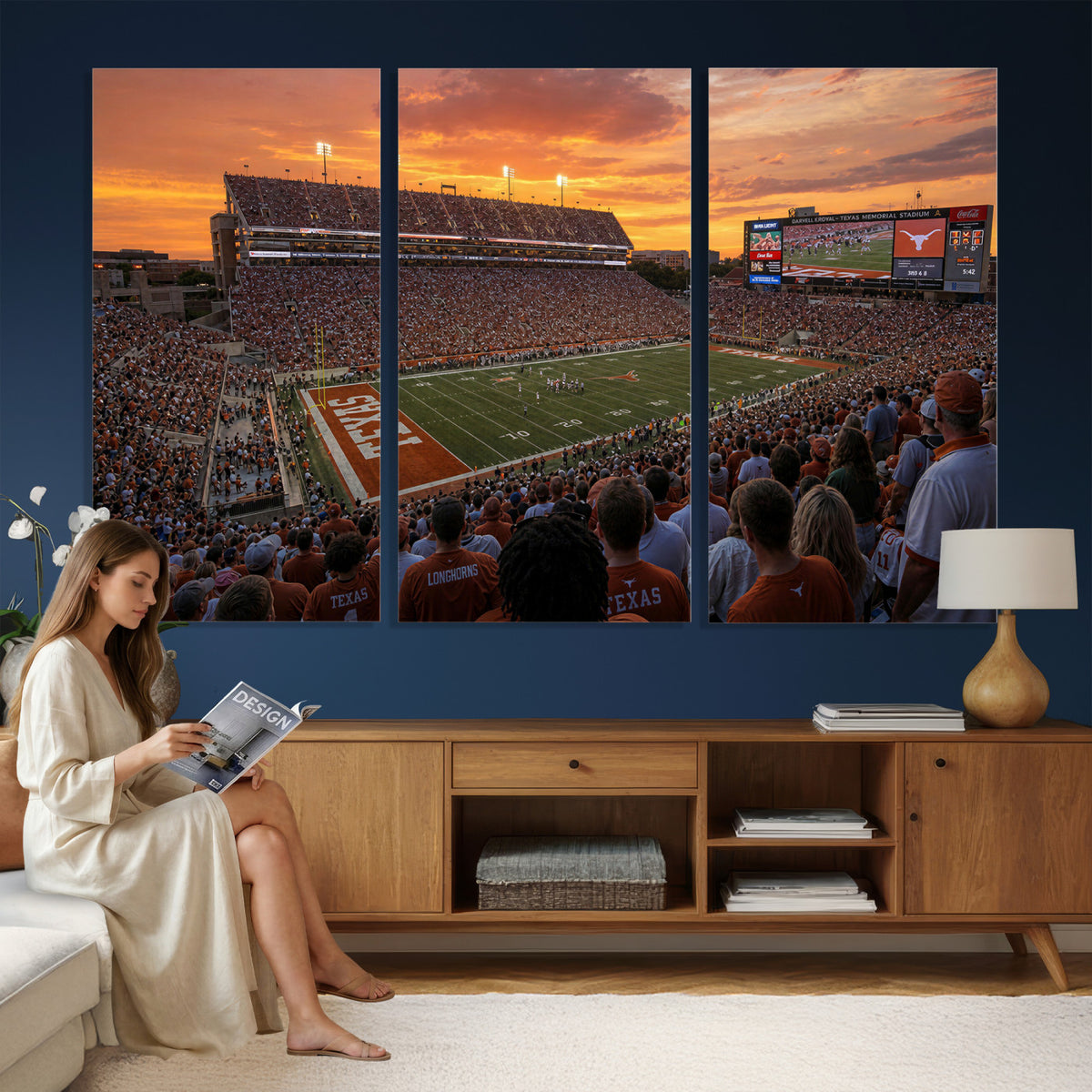 50466060-MGV-CV-36X24 - Stadium Wall Art Canvas Print