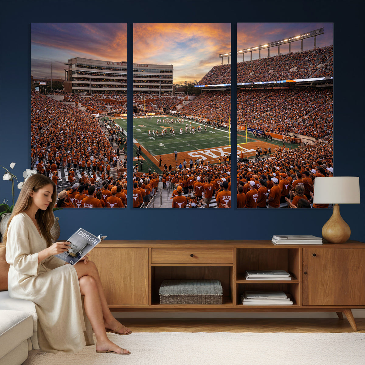 23560699-MGV-CV-36X24 - Stadium Wall Art Canvas Print