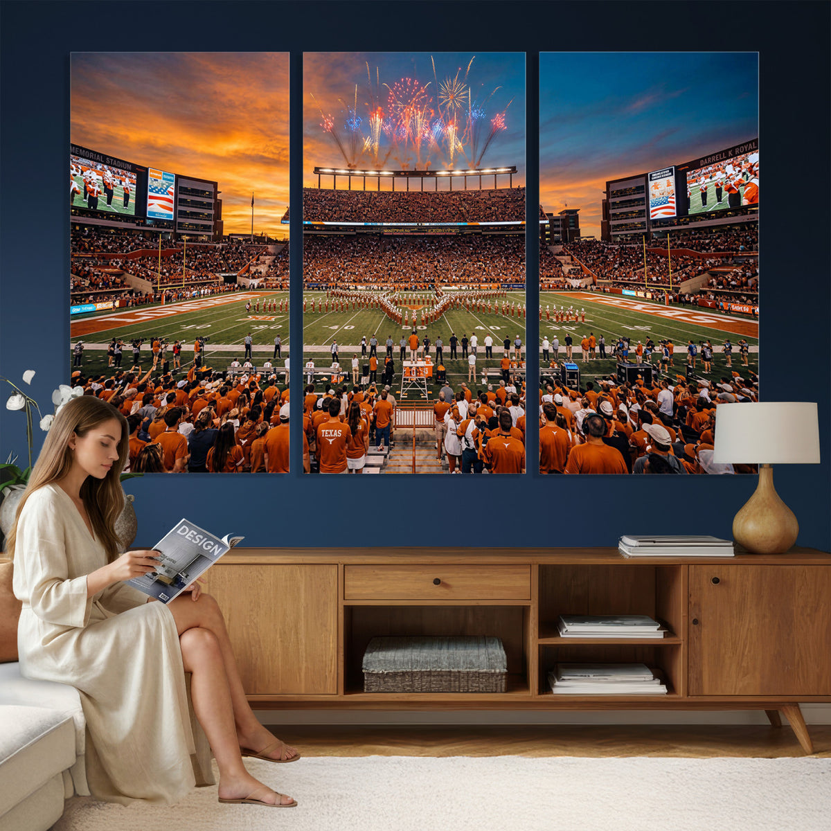75031291-MGV-CV-36X24 - Stadium Wall Art Canvas Print