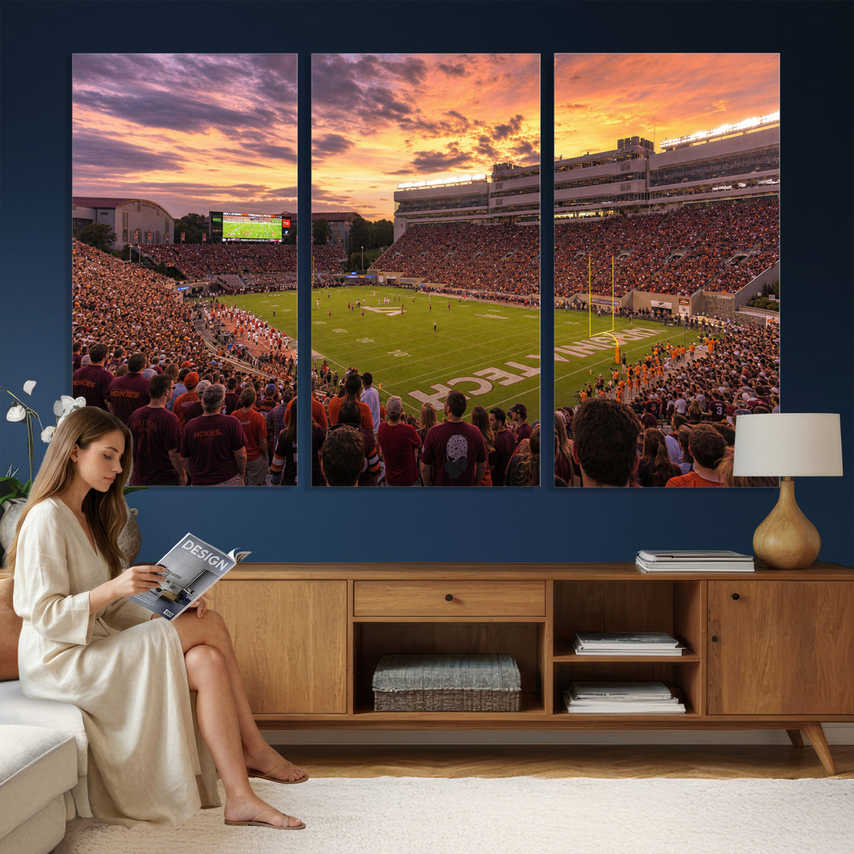 20221405-MGV-CV-36X24 - Stadium Wall Art Canvas Print