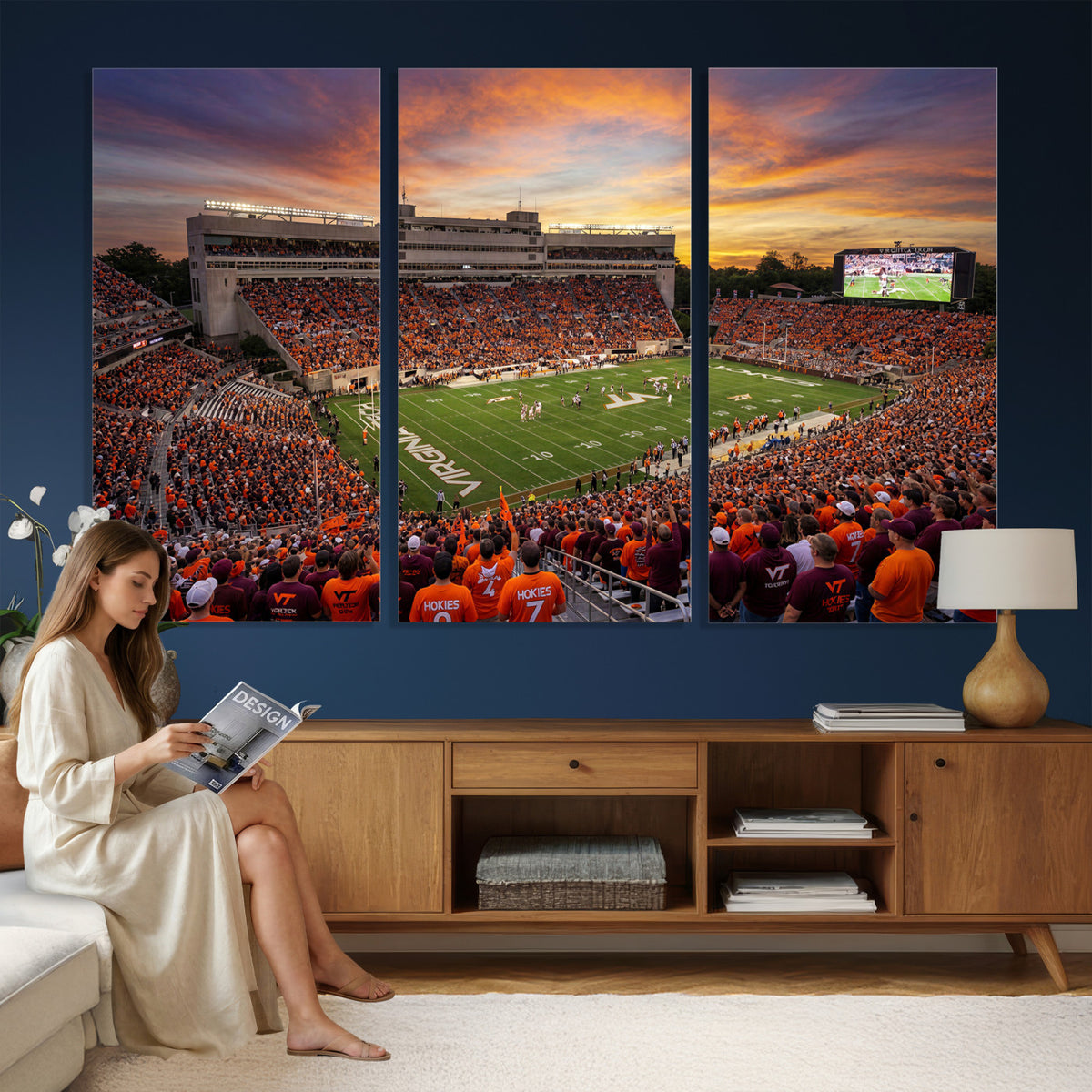 23178259-MGV-CV-36X24 - Stadium Wall Art Canvas Print