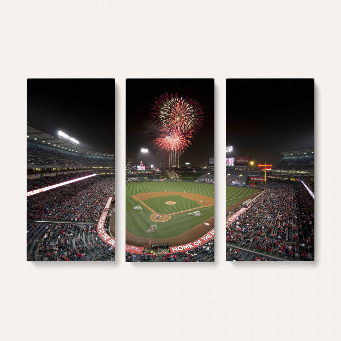 Angel Stadium Canvas Print | Los Angeles Angels Canvas Print