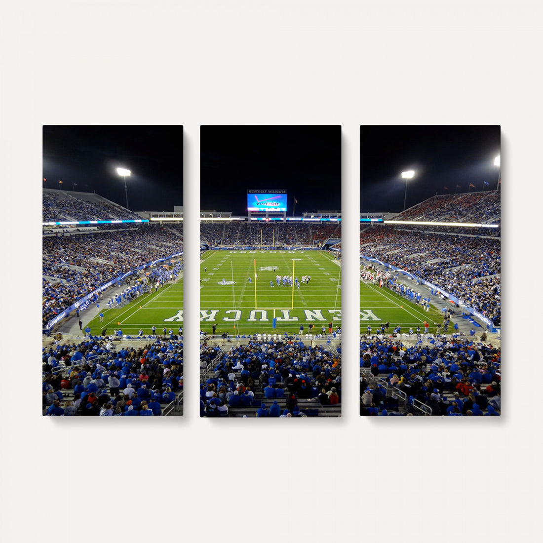 Kroger Field Canvas Wall Art, Kentucky Stadium Wall Art, Framed and Ready to Hang