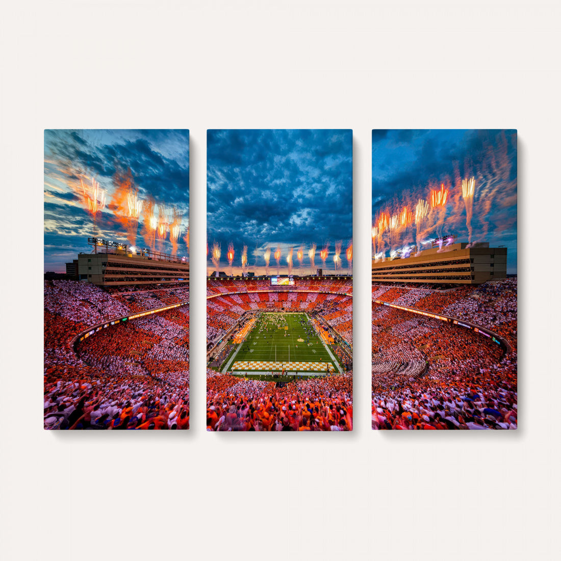 Tennessee Neyland Stadium Wall Art, Sports Arena Canvas