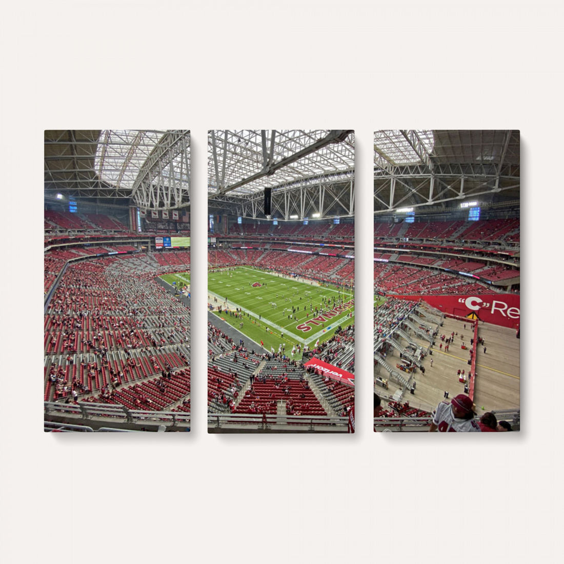 State Farm Stadium Canvas Wall Art, Arizona Cardinals Football Stadium
