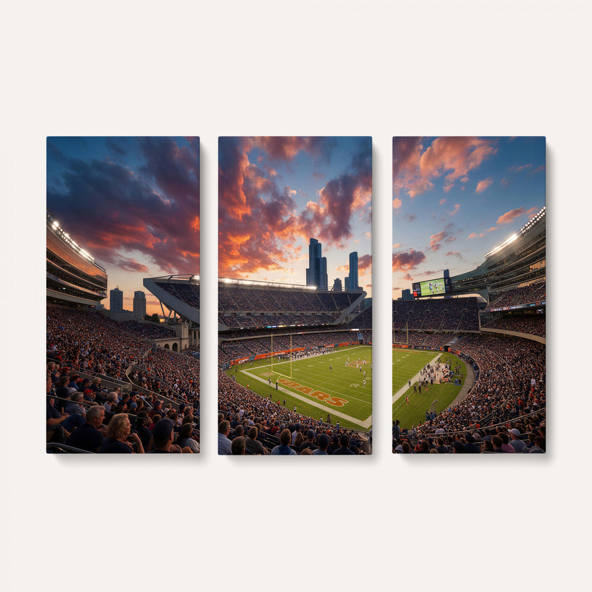 21104528-MGV-CV-36X24 - Stadium Wall Art Canvas Print