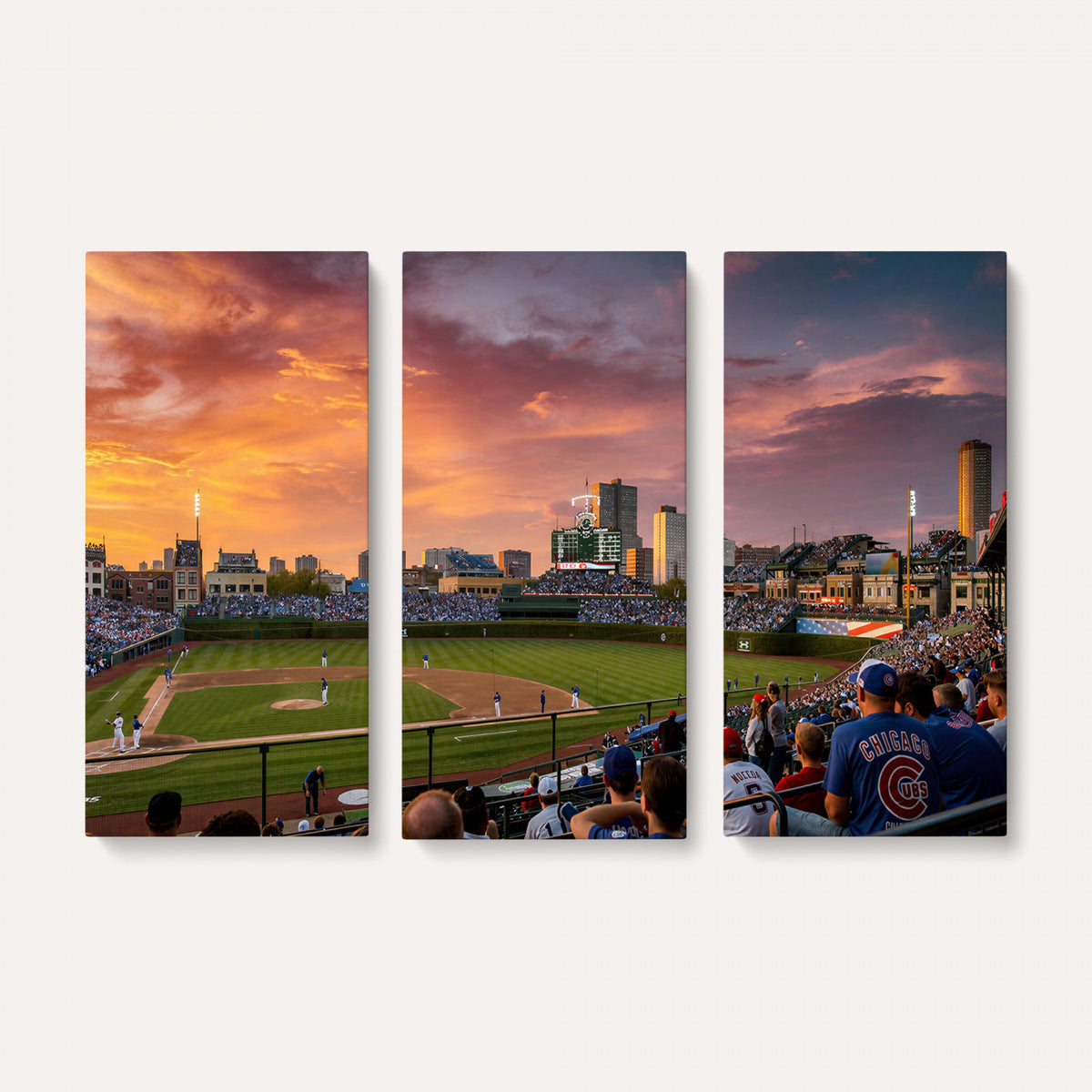 94073020-MGV-CV-36X24 - Stadium Wall Art Canvas Print