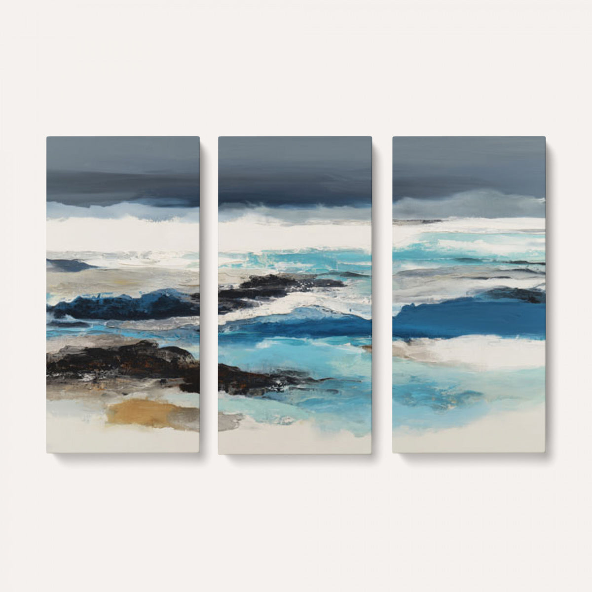 53645131-MGV-CV-36X24 - Extra Large Abstract Wall Art Canvas Print