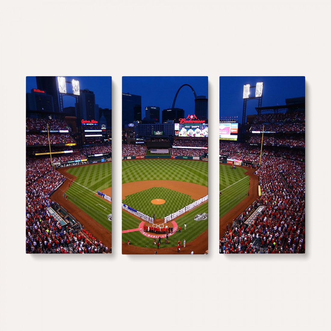St. Louis Cardinals Baseball Team Print, Busch Stadium Wall Art