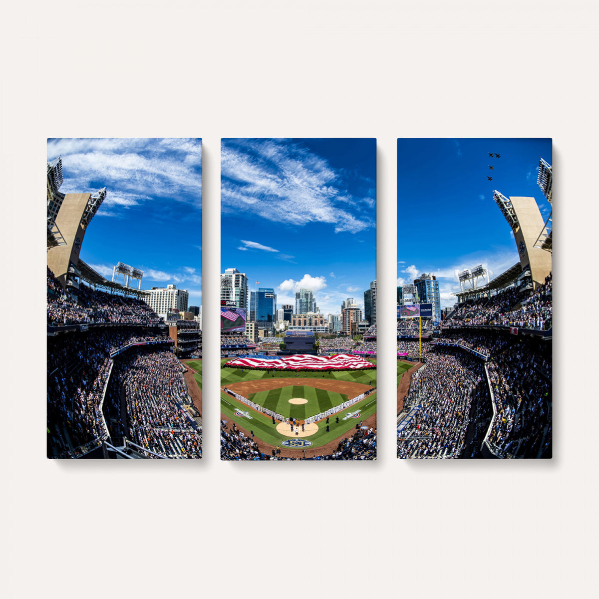 52297-MGV-CV-36X24 - San Diego Padres Baseball Team Print, Petco Park Stadium