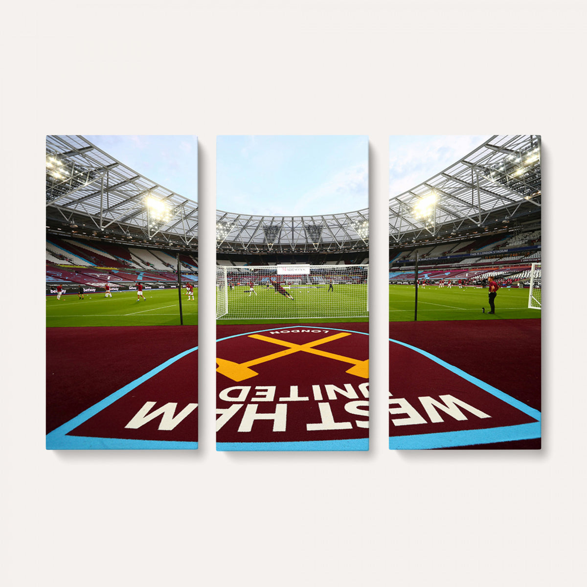 77367-MGV-CV-36X24 - West Ham United FC Stadium Canvas Wall Art, London Stadium