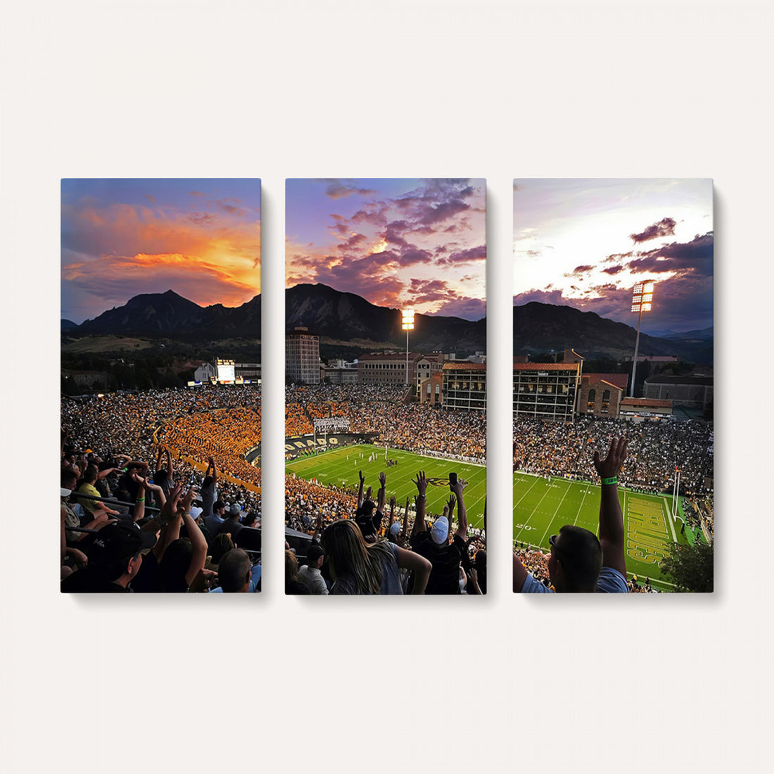 Folsom Field, University of Colorado Buffaloes Football, Framed and Ready to Hang