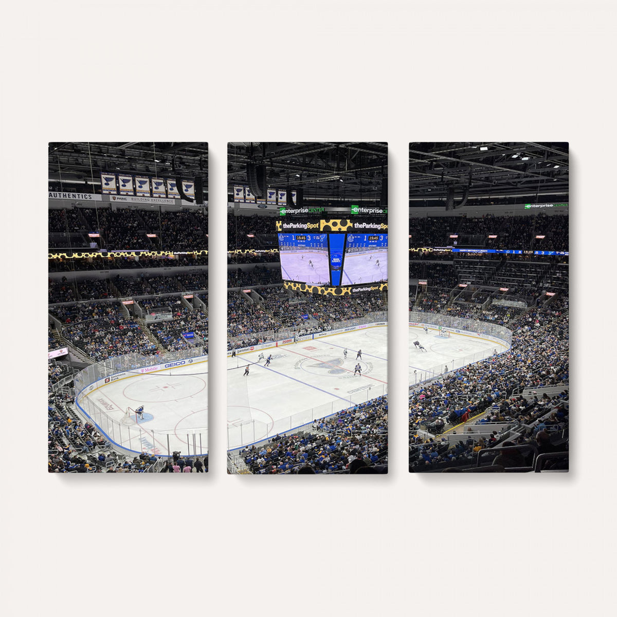 75222-MGV-CV-36X24 - Enterprise Center Missouri St. Louis Blues Hockey Stadium