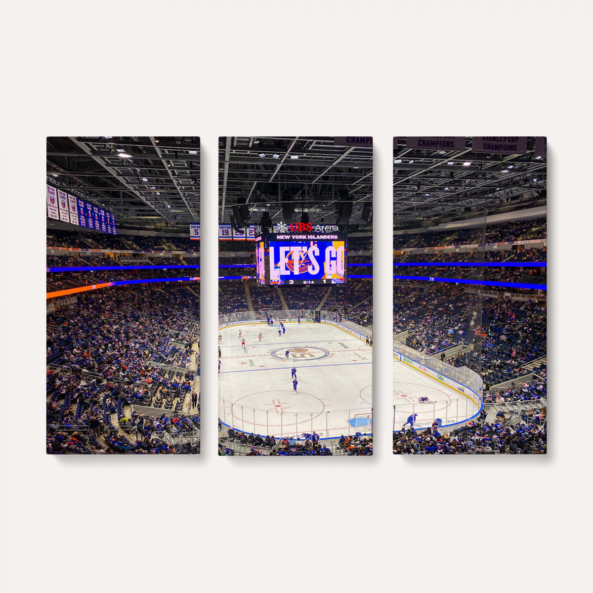 78692-MGV-CV-36X24 - UBS Arena Elmont New York Islanders Ice Hockey Wall Art, UBS Arena Elmont Wall Art Canvas Print