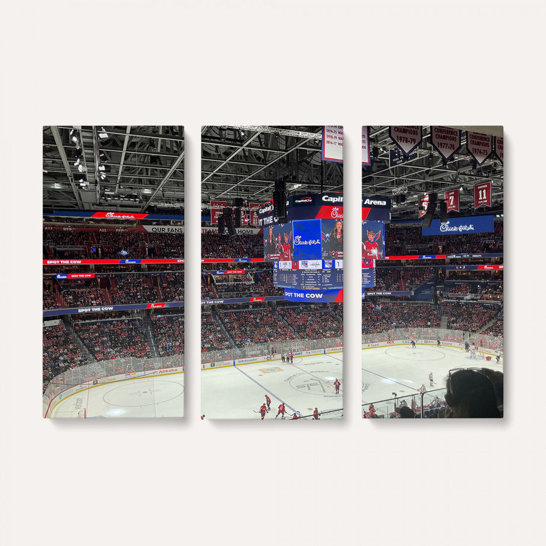 Washington Capitals New York Rangers Ice Hockey Game Stadium