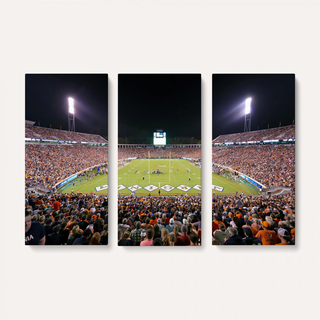 Virginia Cavaliers Football Team Print, Charlottesville
