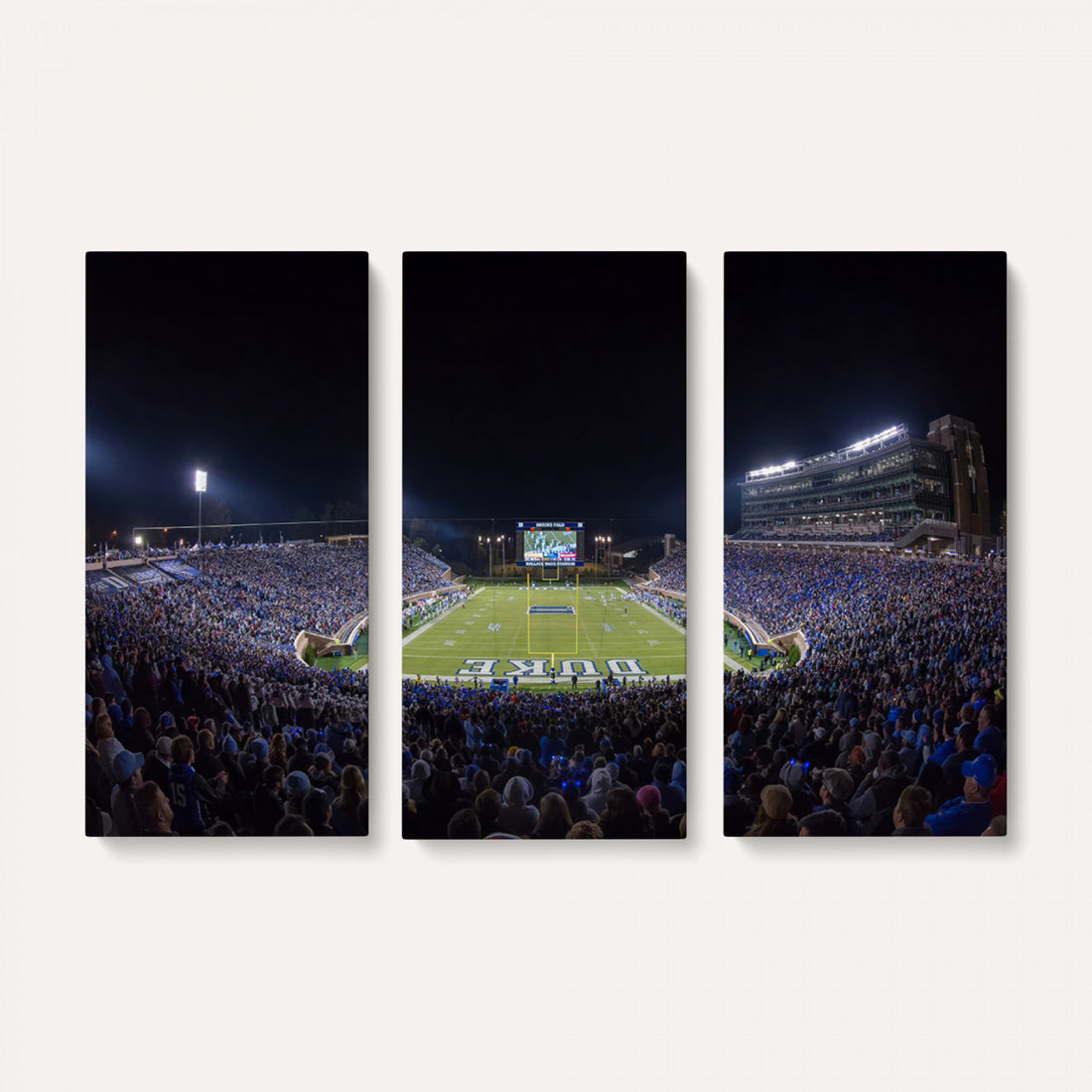 Duke University Blue Devils Football Team Print, Durham, Framed and Ready to Hang