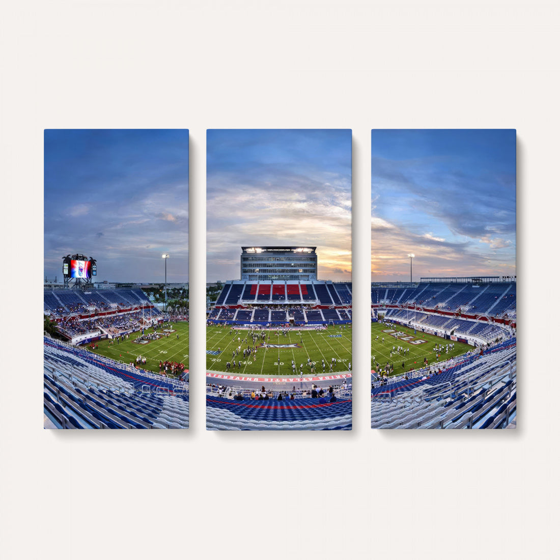 Florida Atlantic University Owls Football Team Print, Boca Raton