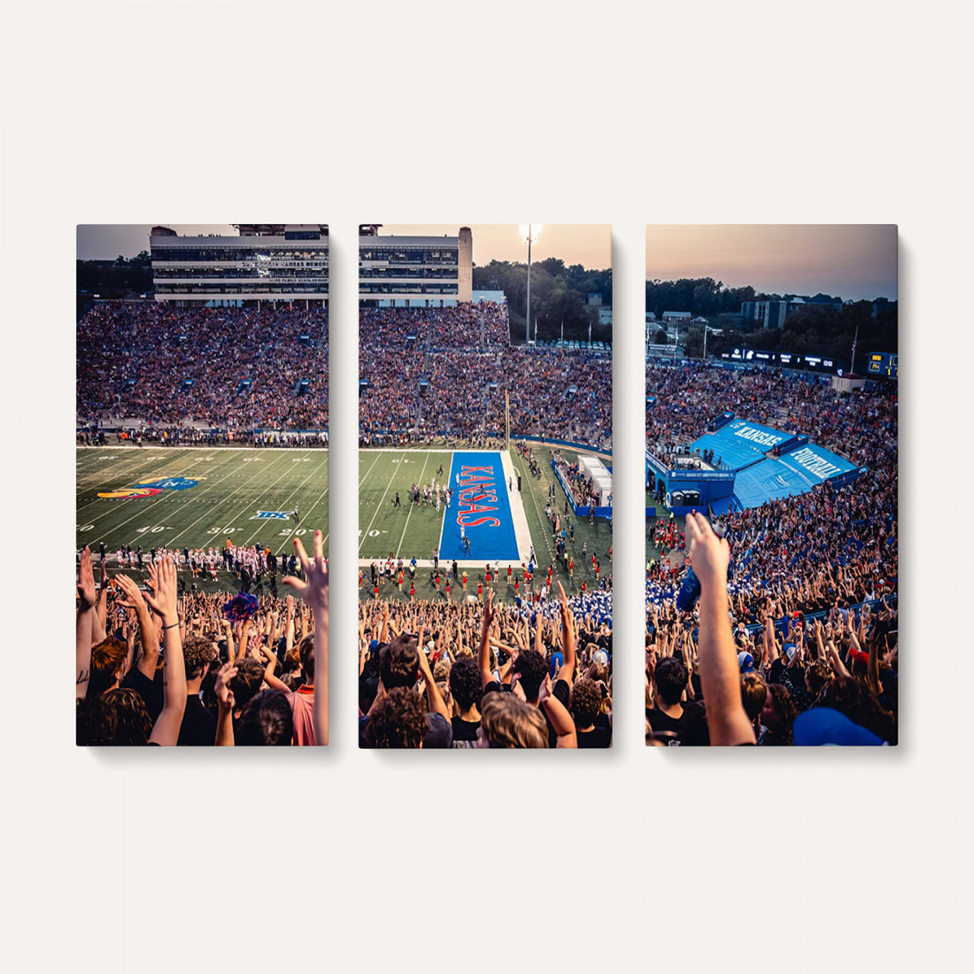 University of Kansas Jayhawks Football Team Art Print