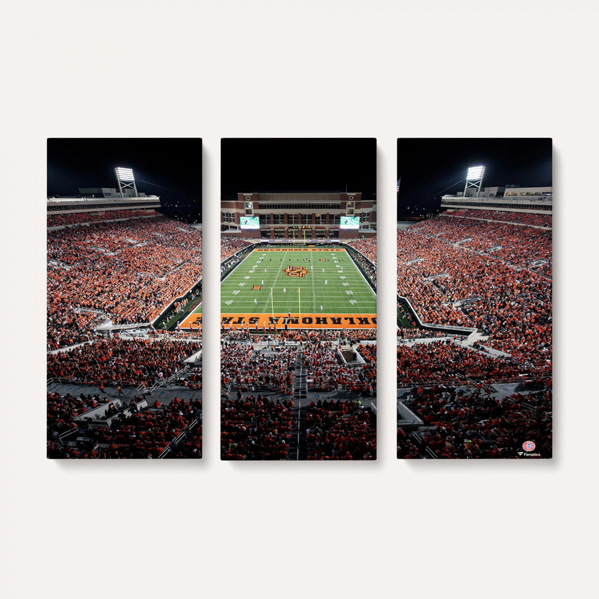 81675-MGV-CV-36X24 - Boone Pickens Stadium Wall Art Oklahoma State Cowboys Print