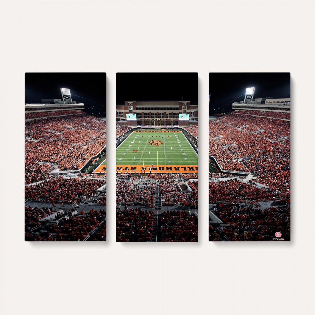 Oklahoma State Cowboys Canvas Print, Football Team Print